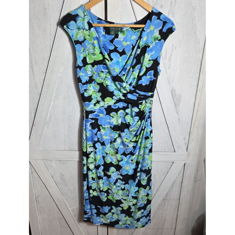 Lauren Ralph Lauren Floral Dress Size 4